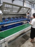 鋁板拉絲機生產(chǎn)線